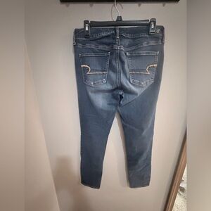 American Eagle Outfitters Dark Blue Skinny Jeans